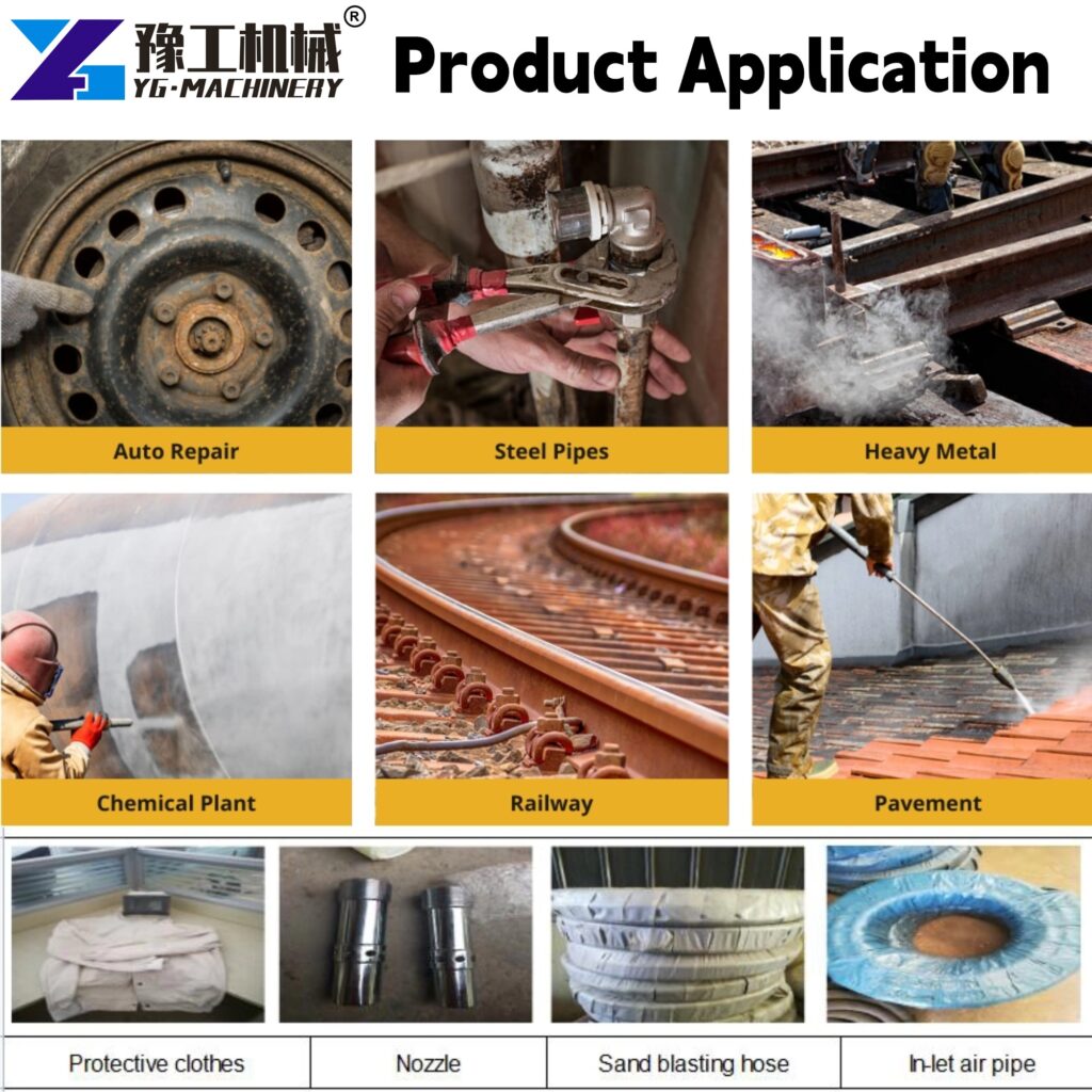 water sand blasting machine