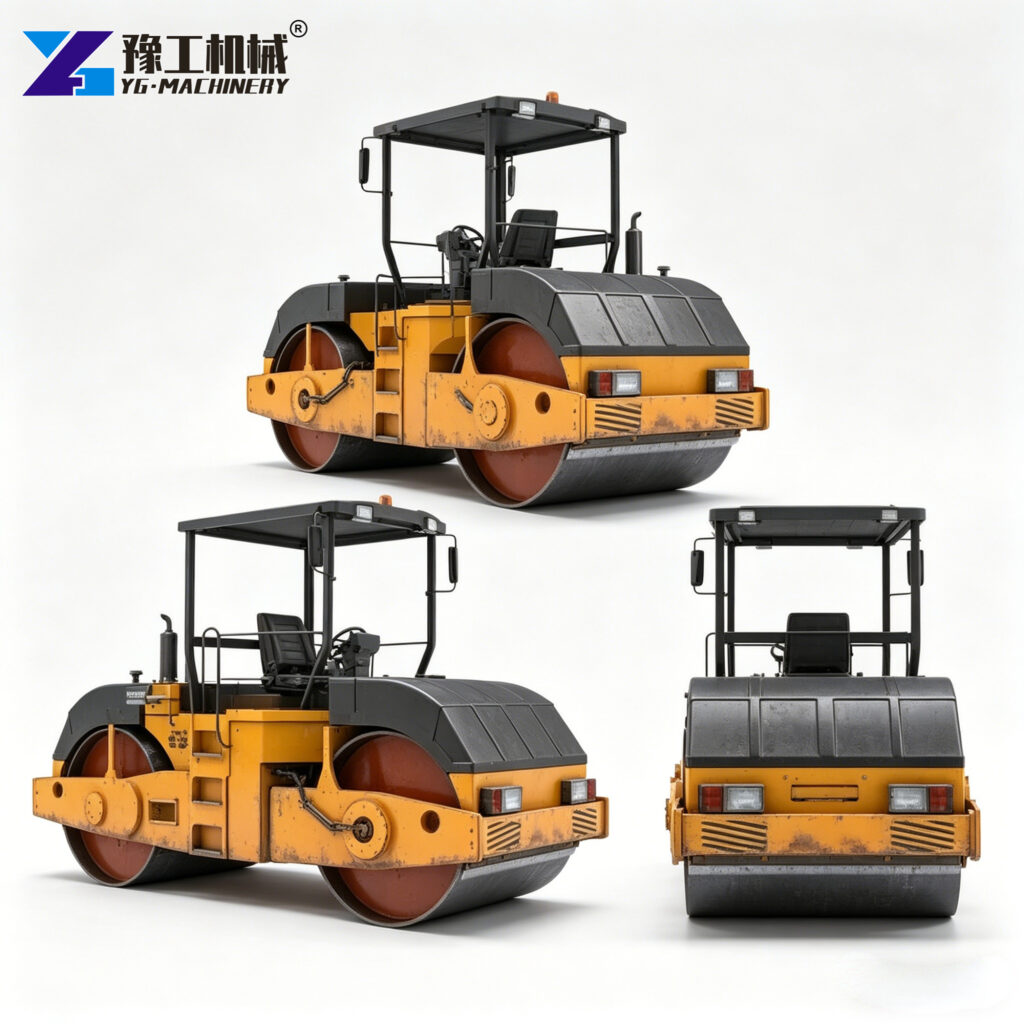 drum road roller