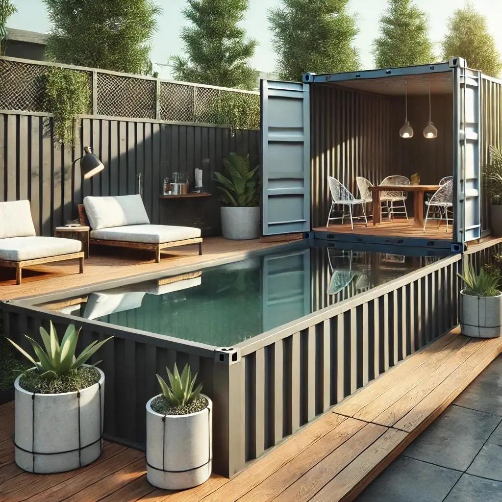 40 Foot Container Swimming Pool for Sale