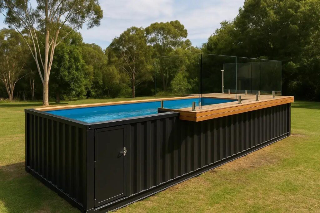 40 Ft Container Pool Project