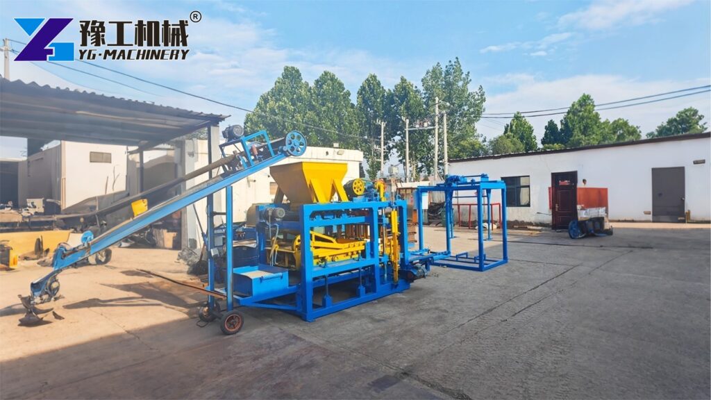 Automatic Brick Machine Factory Layout