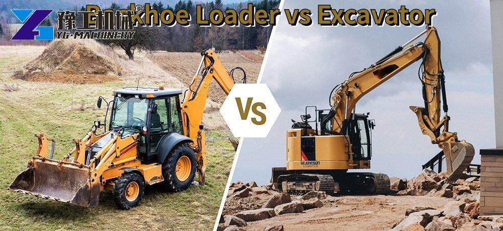 Backhoe Loader vs Excavator Guide