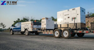 Silent Large Industrial Generator Exported to Nigeria Case Commercial Diesel Generators For Sale