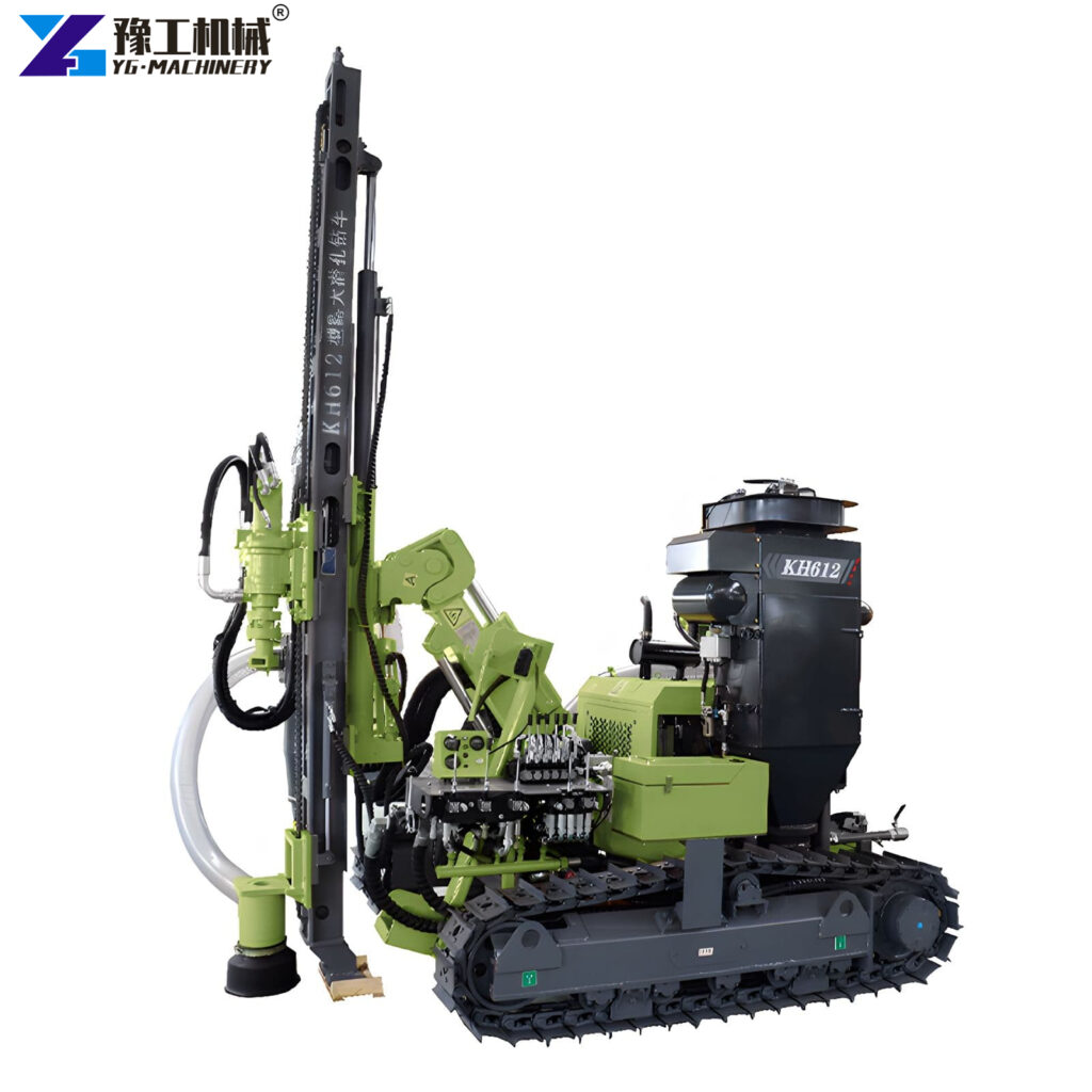 Compact DTH Drilling Rig in Quarry