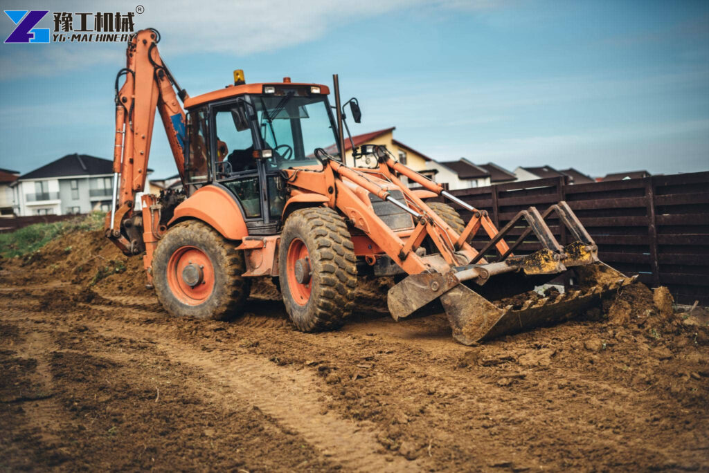 Compact Loader Construction Site