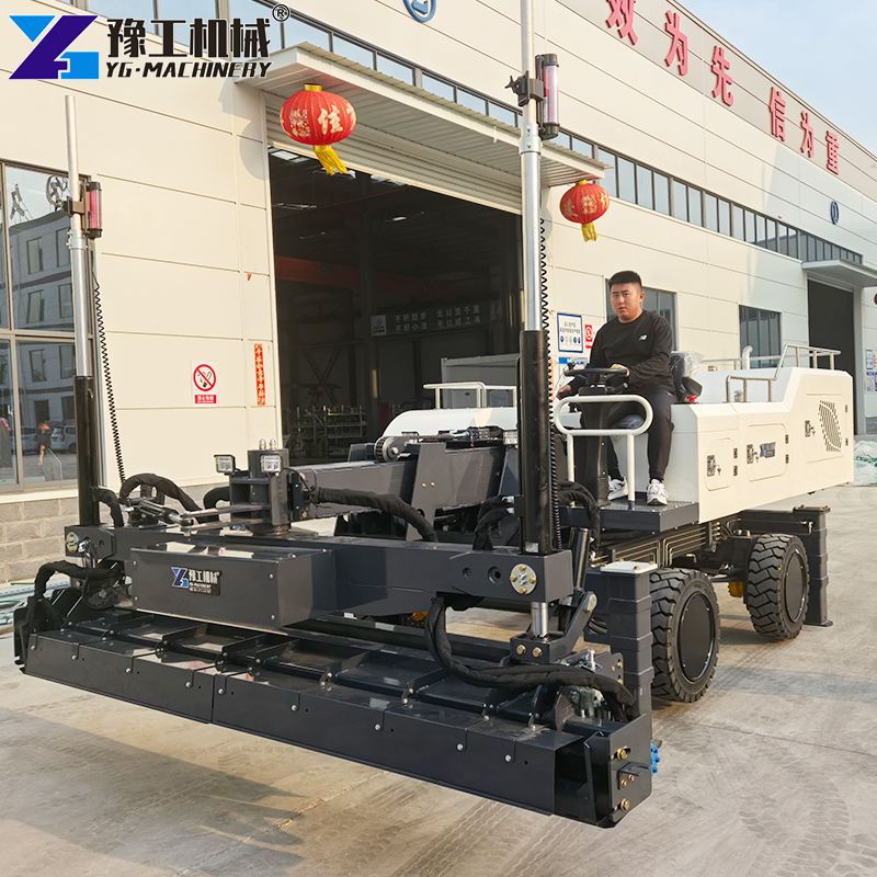 Concrete Floor Leveling Machine Operation