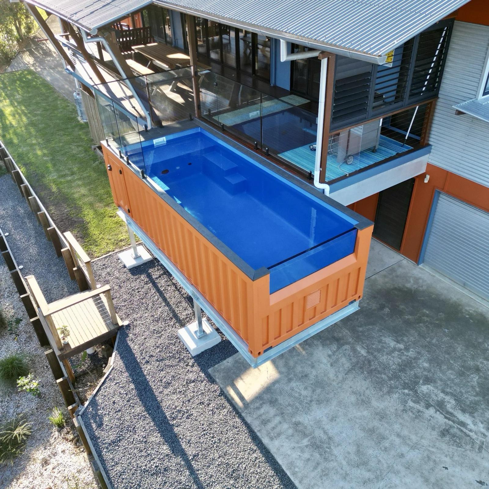 Container Swimming Pools Commercial Application