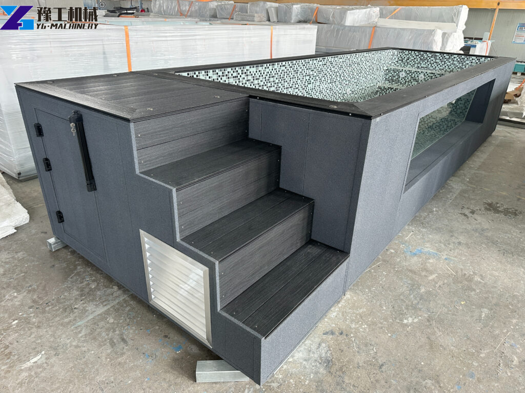 Container Swimming Pools for Sale Display