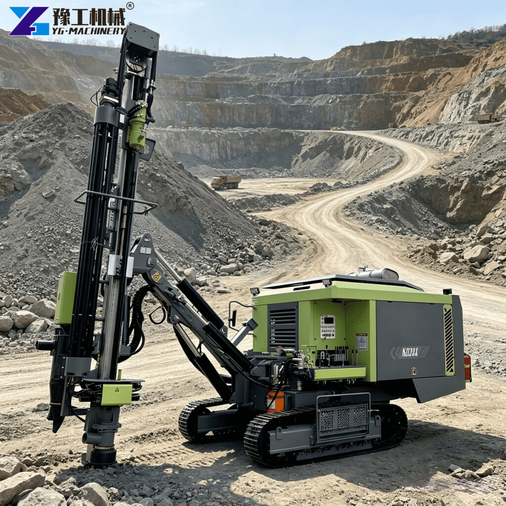 DTH Drilling Rig For Sale Saudi Project Site