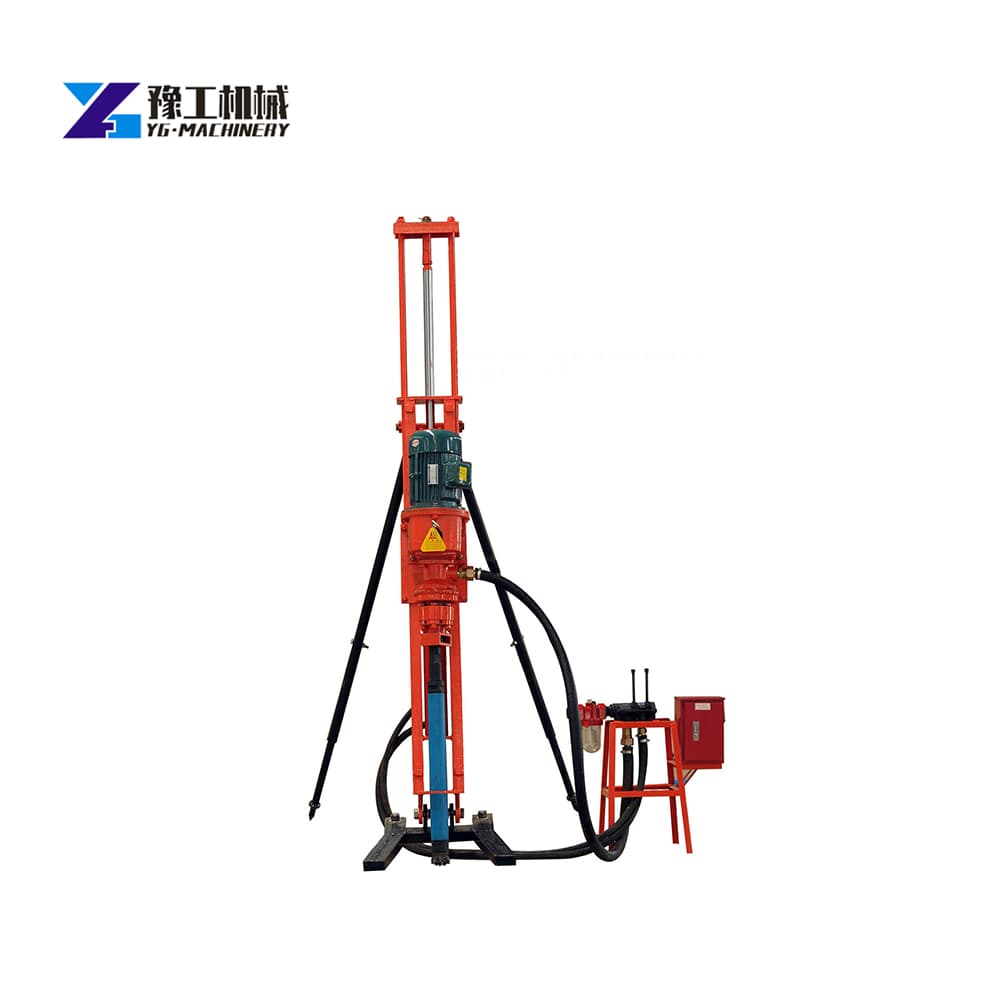 DTH Drilling Rig Operation