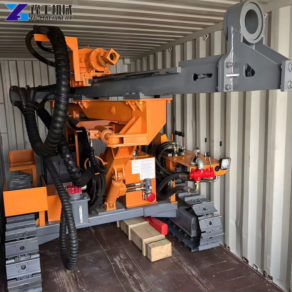 DTH Piling Machine Ground Foundation Work