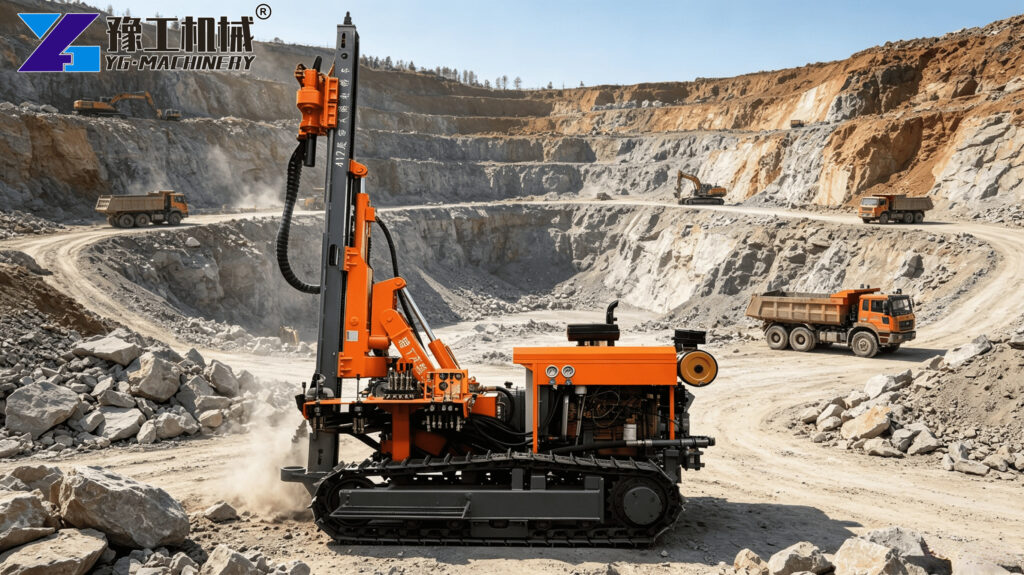 Down The Hole Drilling Field Operation Work