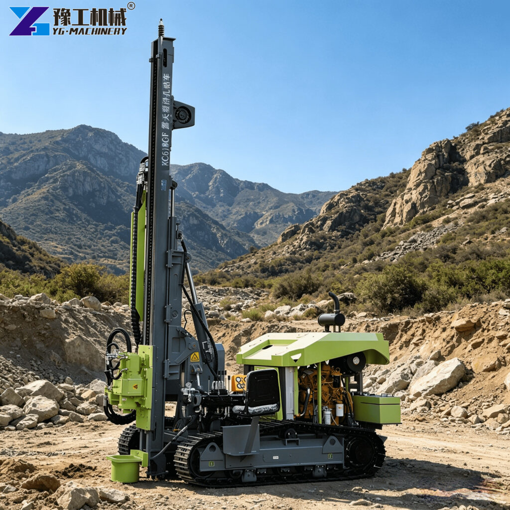 Down the Hole Drilling Machine Mining Operation