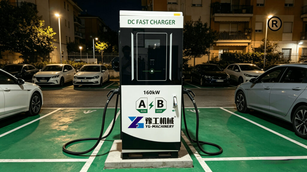 Efficient EV Charging Station for Business