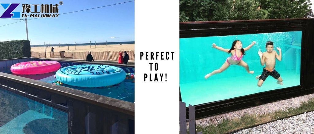 Family Enjoying Backyard Container pool