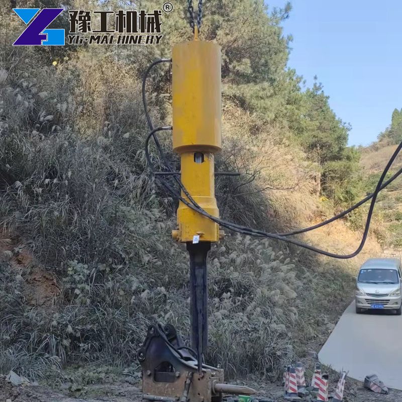 Heavy Duty Rock Splitter Excavator