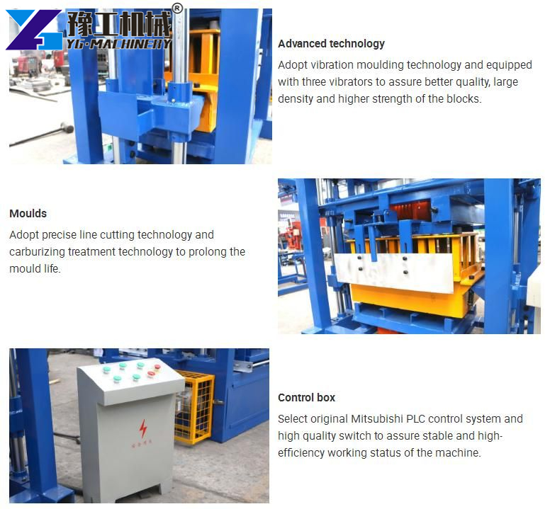 Hydraulic Brick Machine Industrial Operation