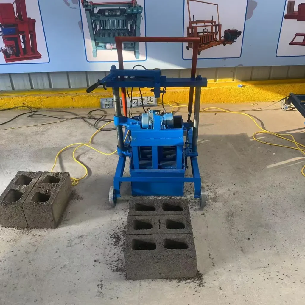Hydraulic Brick Pressing Machine Operation
