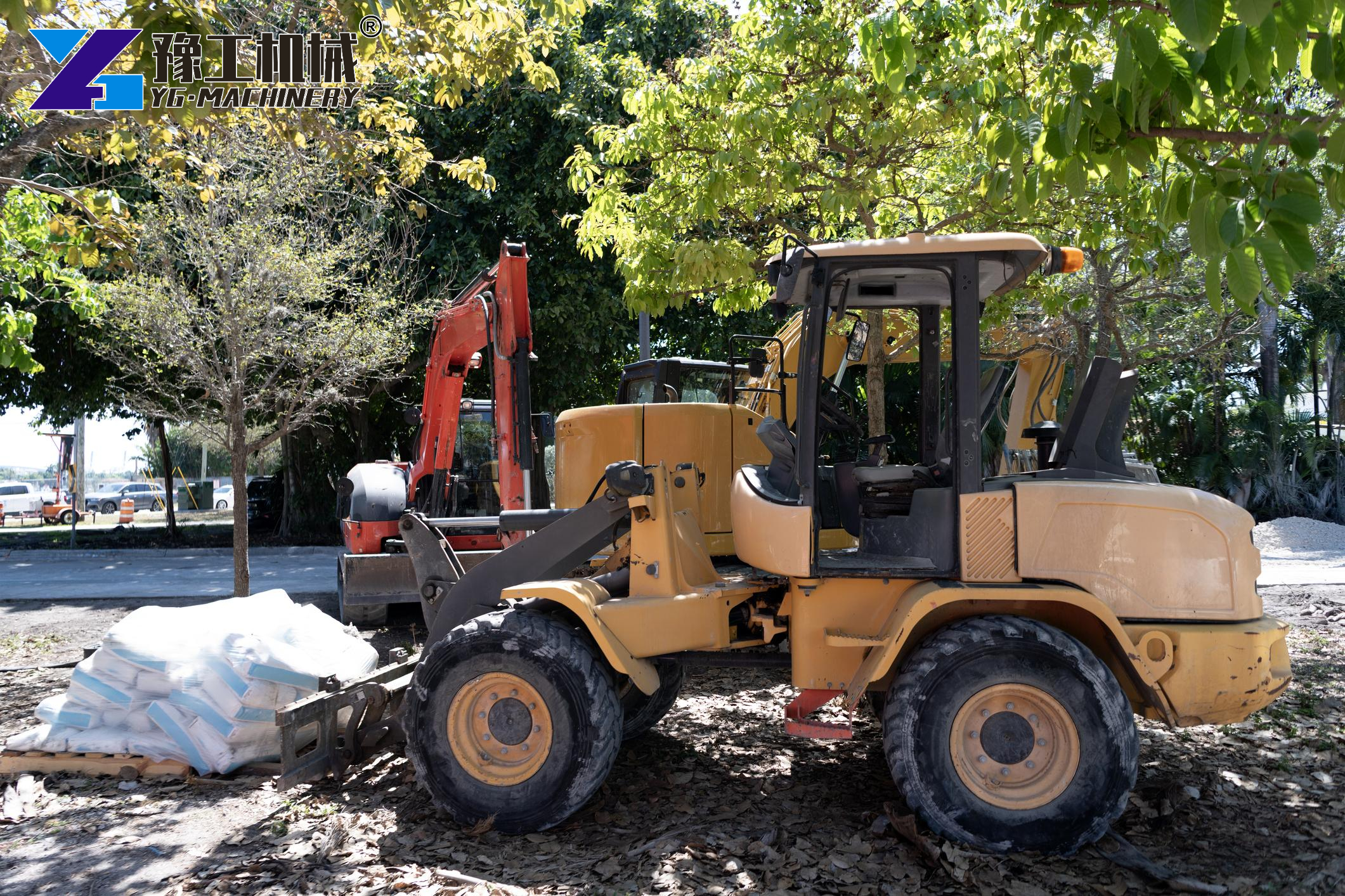 Hydraulic Excavator Digging Project