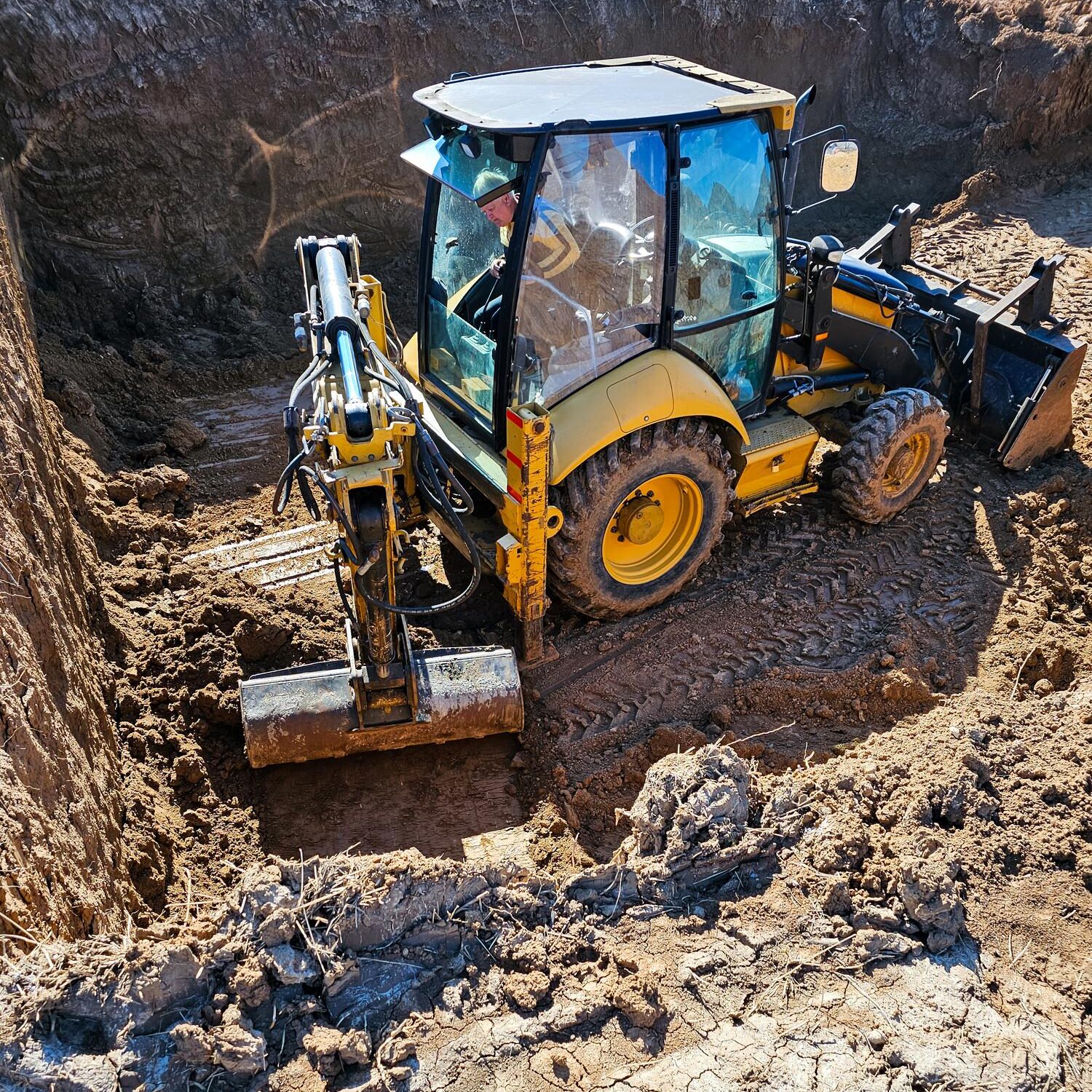 Hydraulic Loader Backhoe