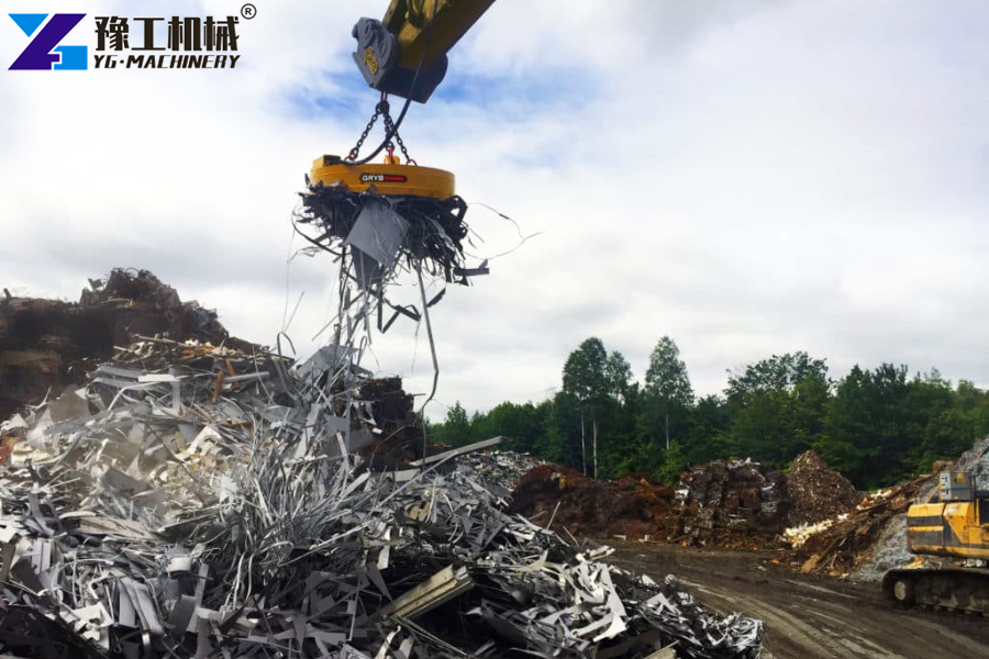 Hydraulic Magnet For Excavator Working