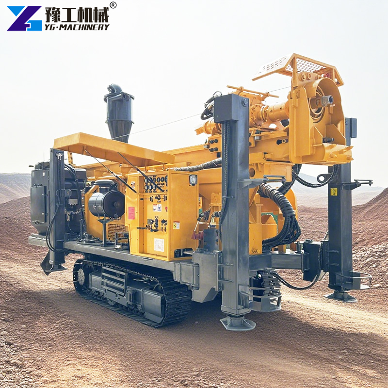 Hydraulic RC Drilling Rig Operation