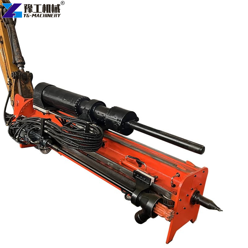 Hydraulic Rock Breaking Machine Operation