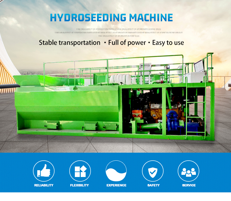 Hydroseeder From Yg Machinery In Action