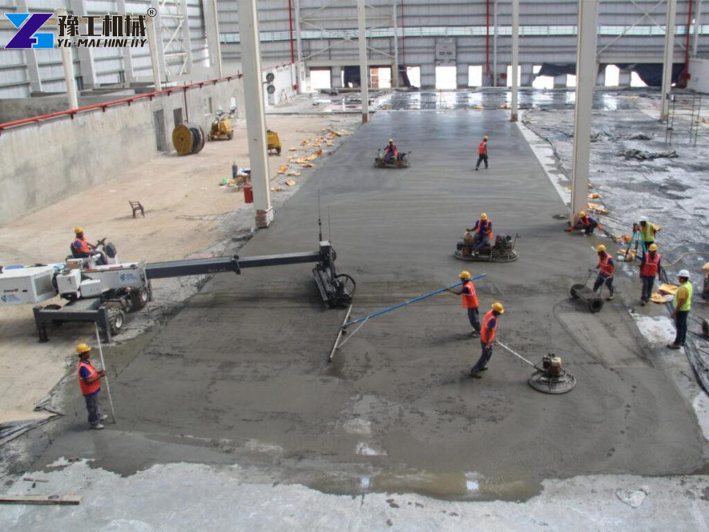 Industrial Concrete Floor Leveling