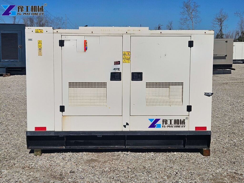Large Industrial Generator Onsite Operation