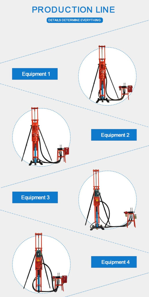 Mining DTH Drill Rig