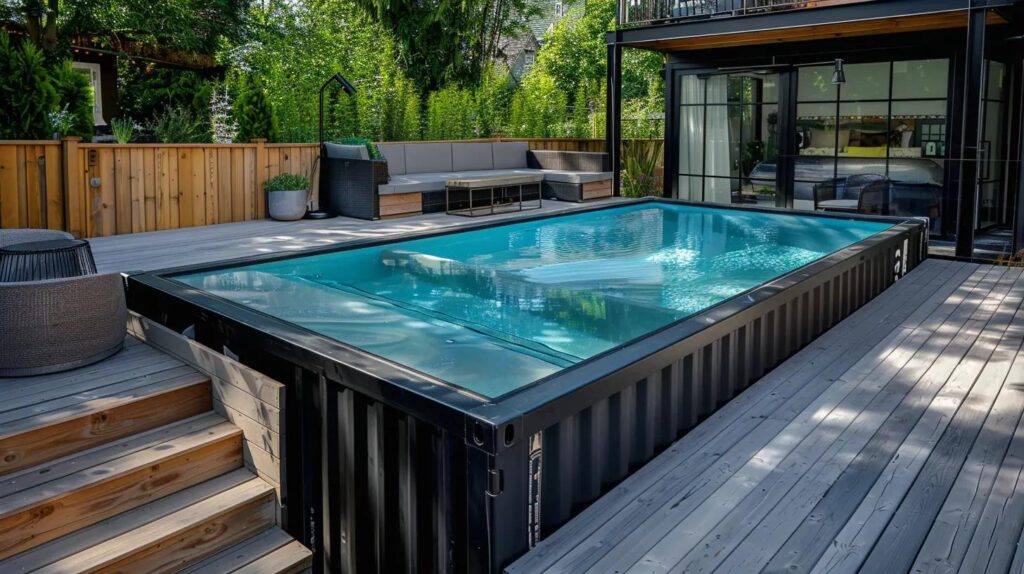 Modern Modular Container Pool