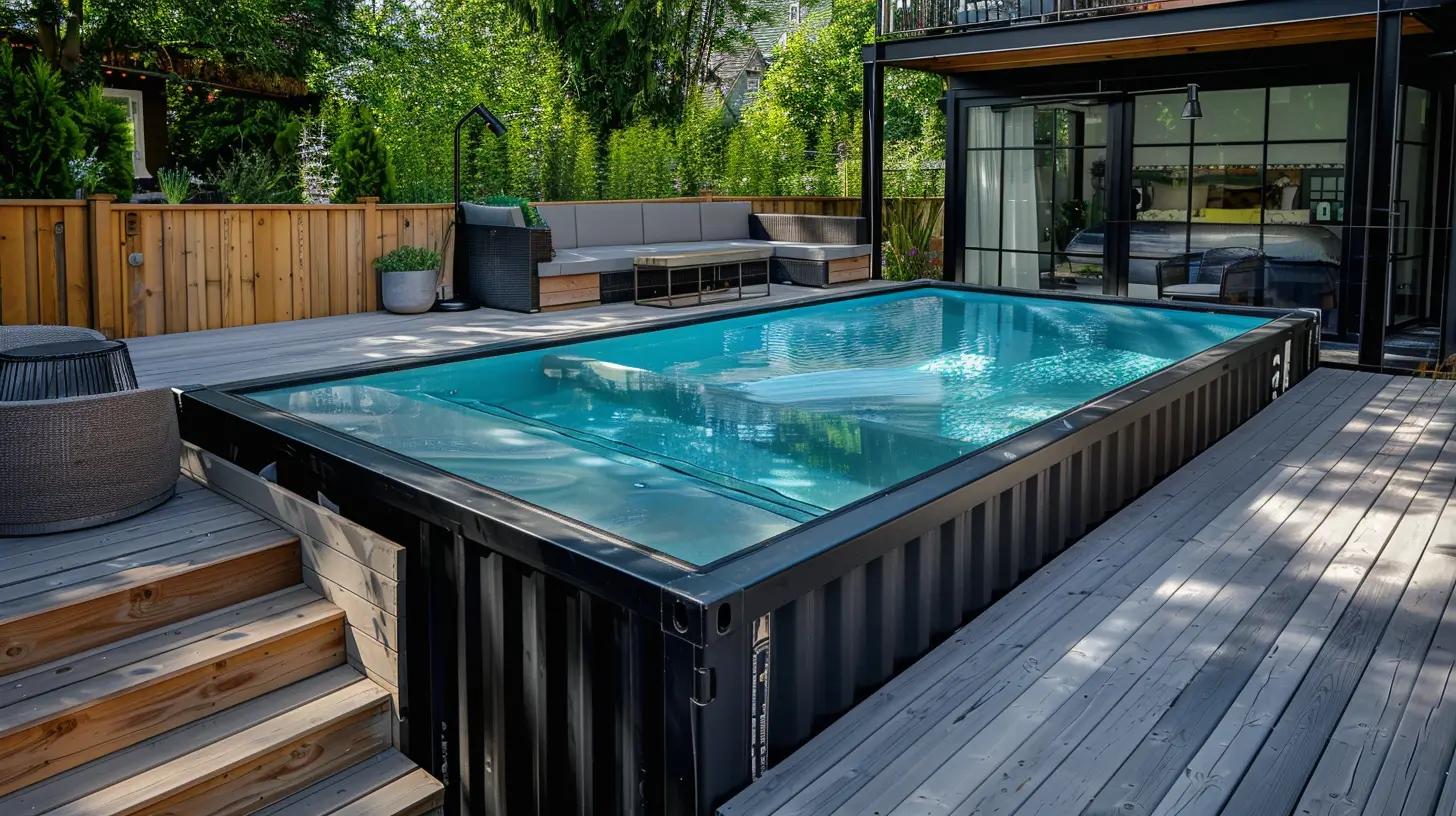 Modern Modular Container Pool
