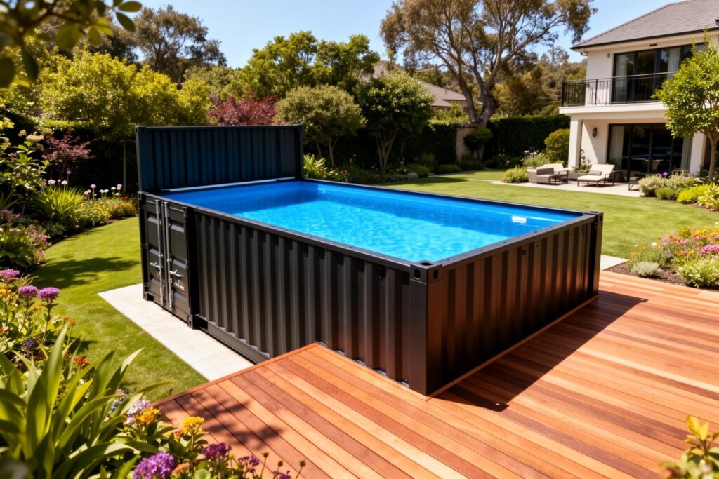 Modern Modular Container Pool