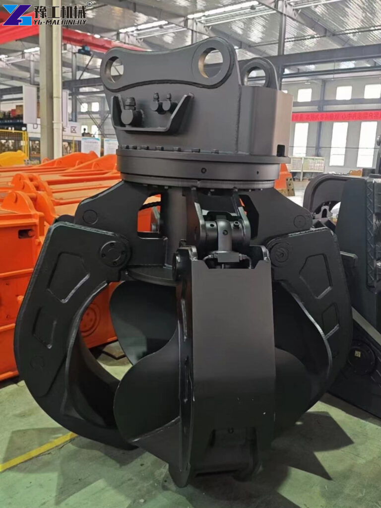 Orange Peel Grapple Waste Handling