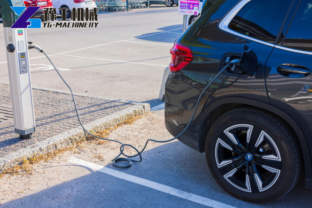 Outdoor EV Fast Charging Station