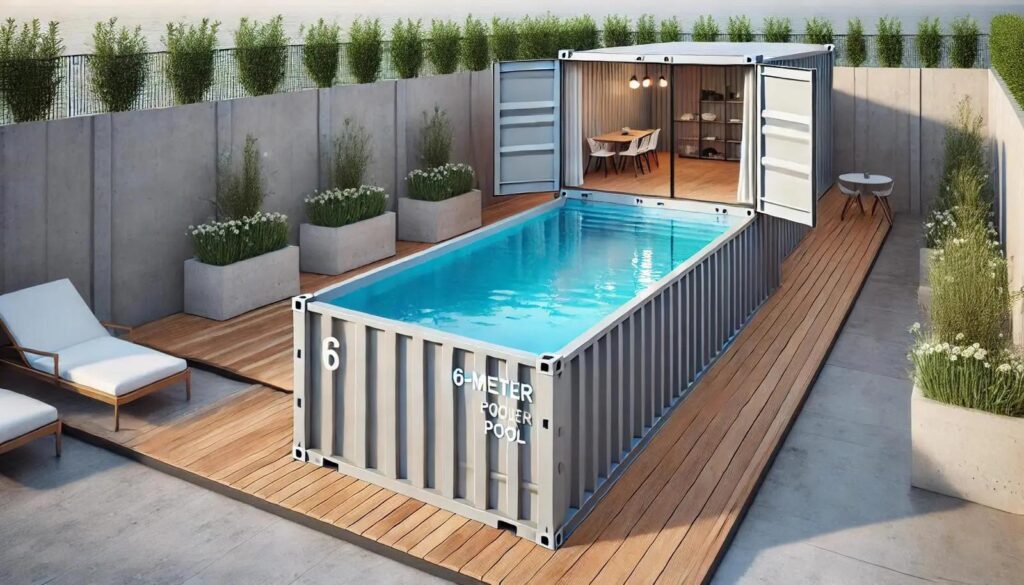 Outdoor Shipping Container Pool