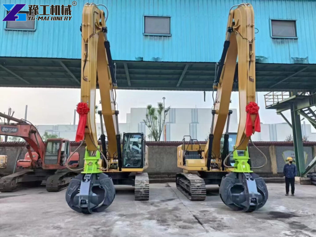 Peel Grab Loading Steel