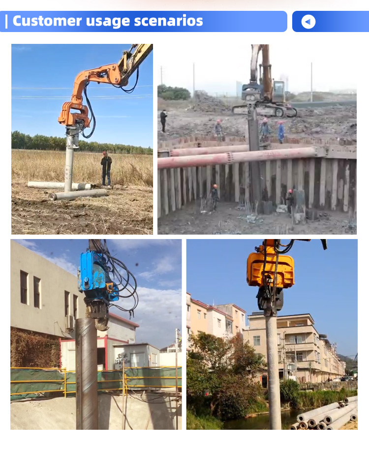 Pile Driver for Bridge Foundation