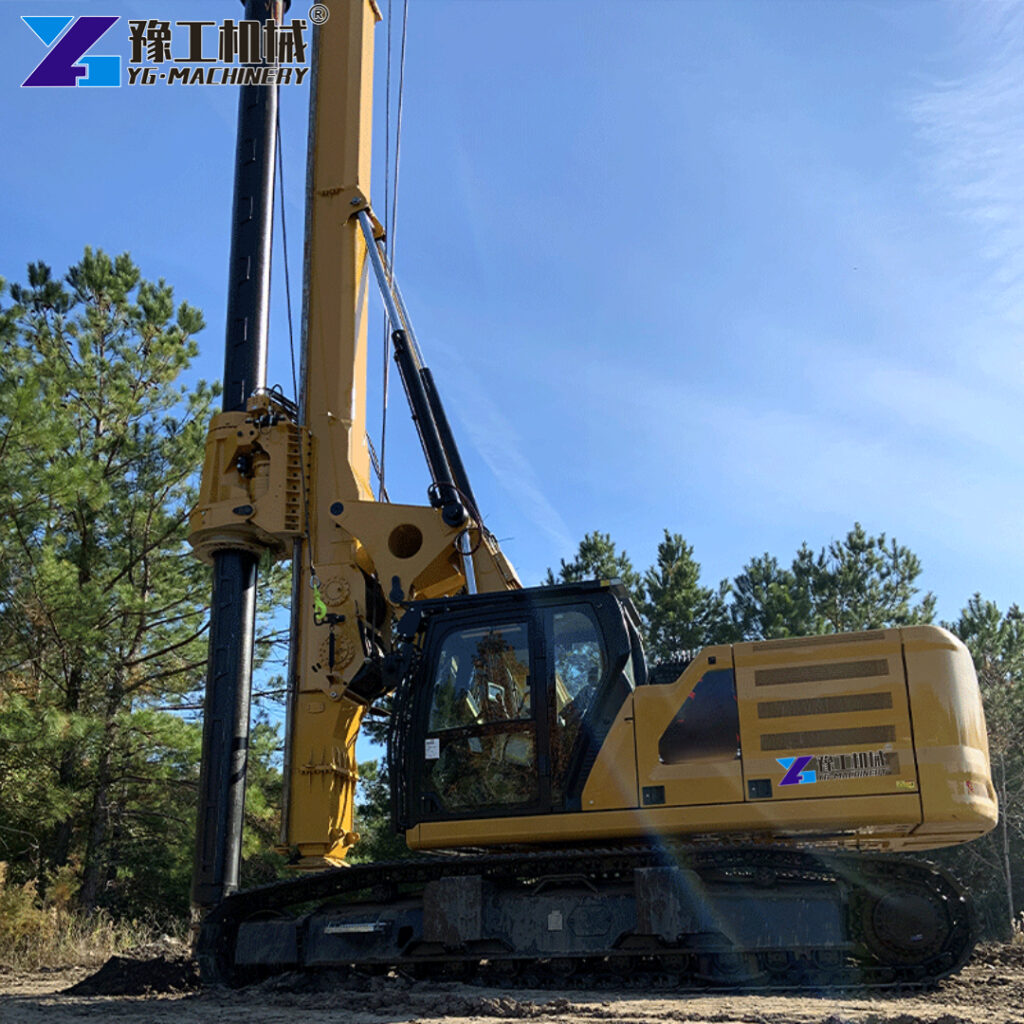 Piling Drilling Rig Operation
