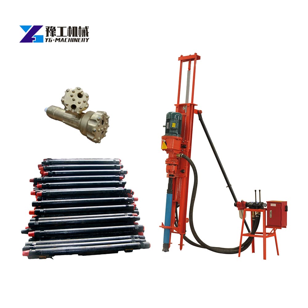 Portable DTH Drilling Machine