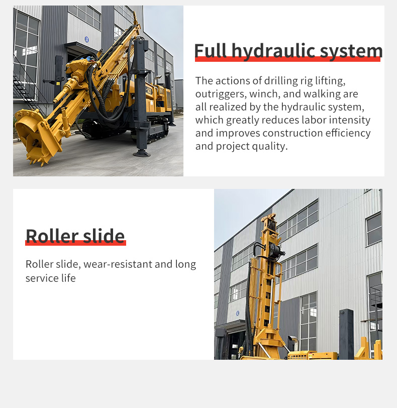 RC Drilling Rig Hydraulic Control System Detail