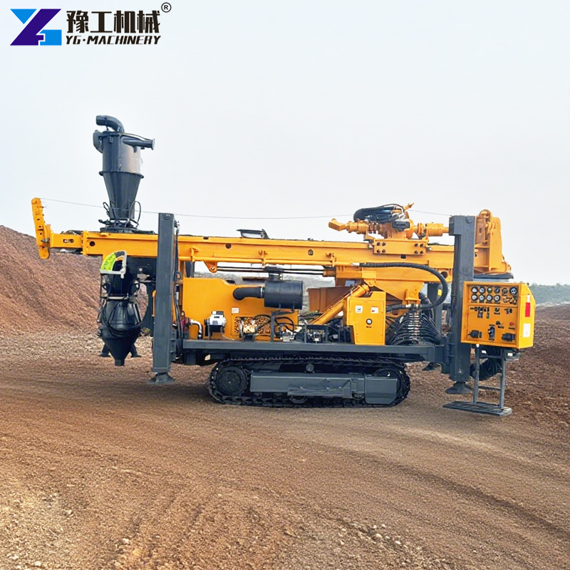 Reverse Circulation Drilling Rig Site
