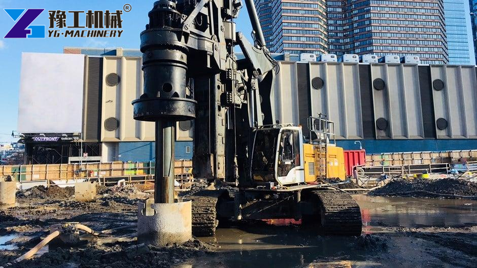 Rotary Drilling Machine Heavy Construction