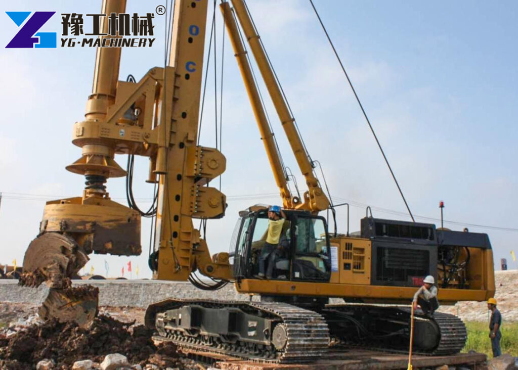 Rotary Piling Machine Deep Drilling