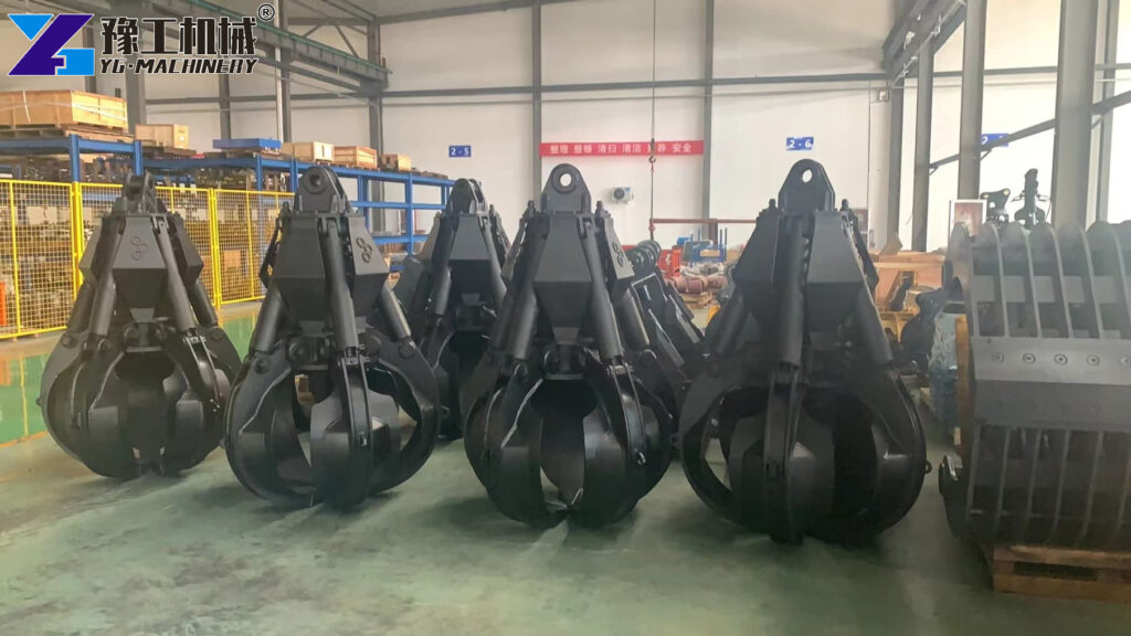 Scrap Yard Grapple Machine