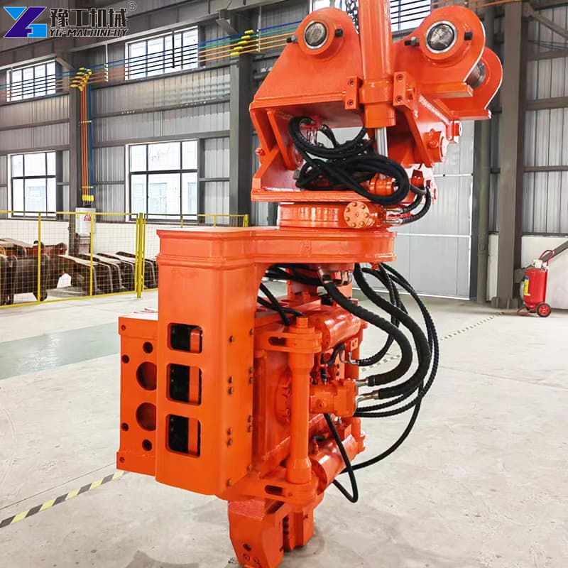 Sheet Pile Driver for Excavator System