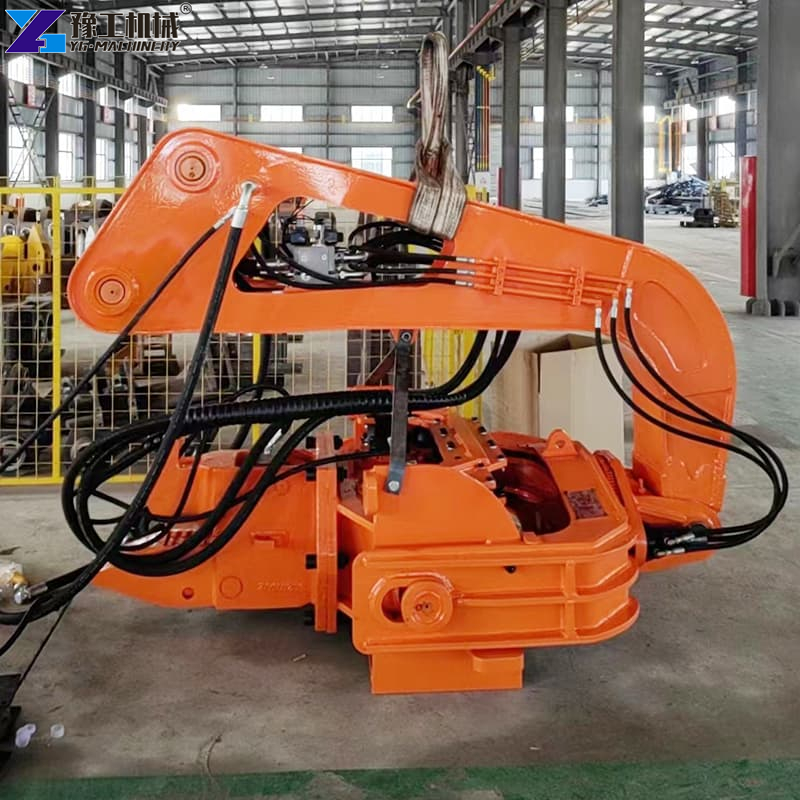 Sheet Pile Installation with Hydraulic System