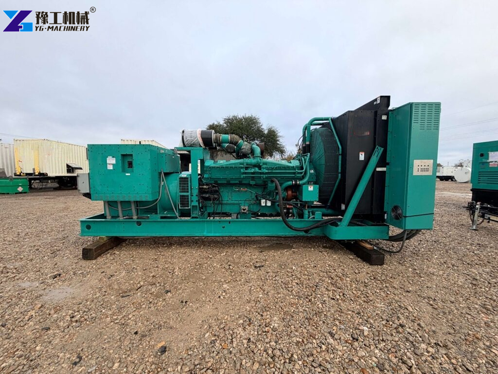 Silent Diesel Generator Outdoor Installation
