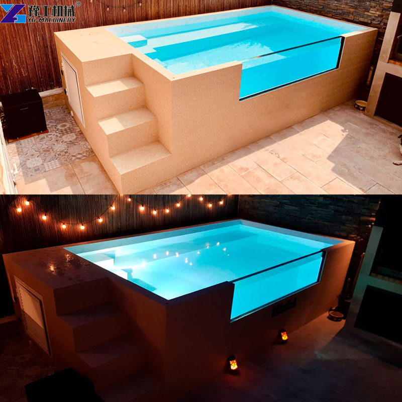 Small Container Pool Outdoor View